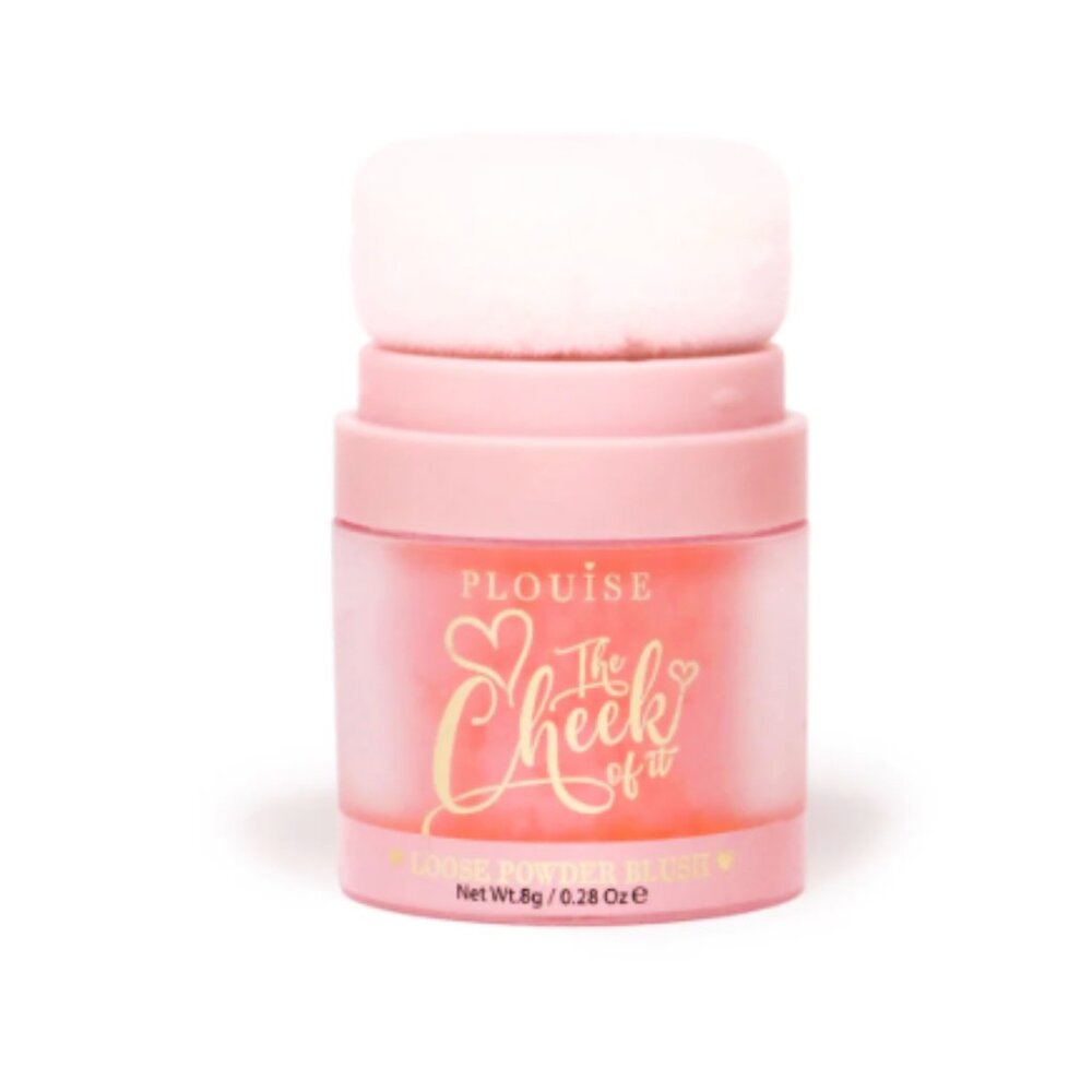 P.Louise The Cheek Of It Loose Powder Blush | Peach Puff | NEW MAKEUP